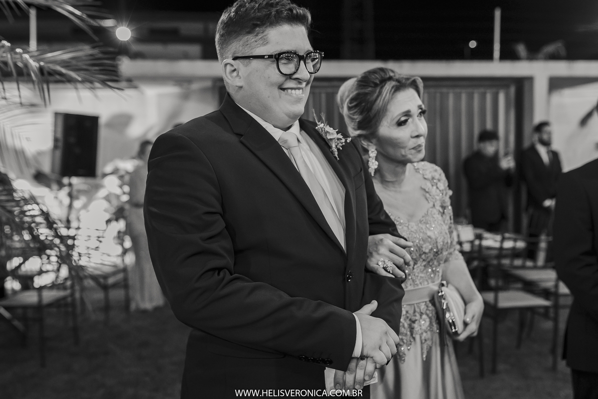 emoção no casamento