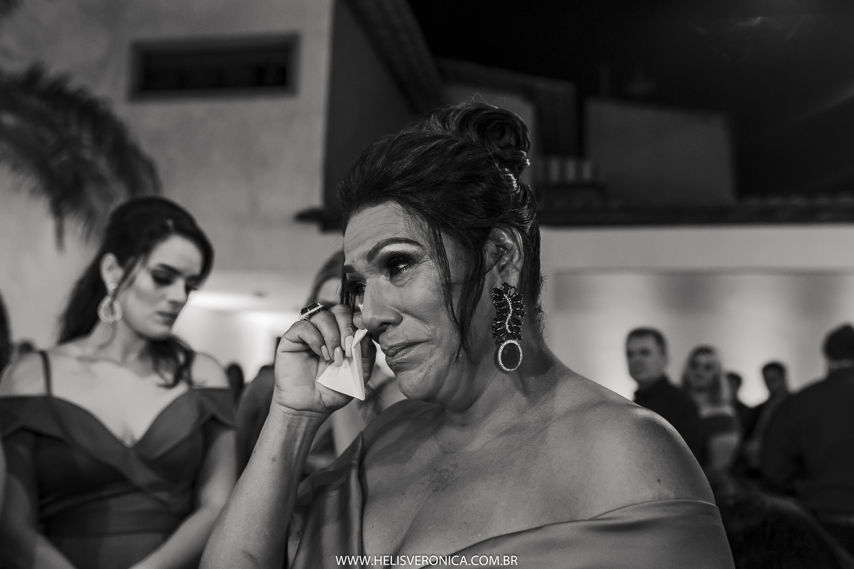 emoção no casamento