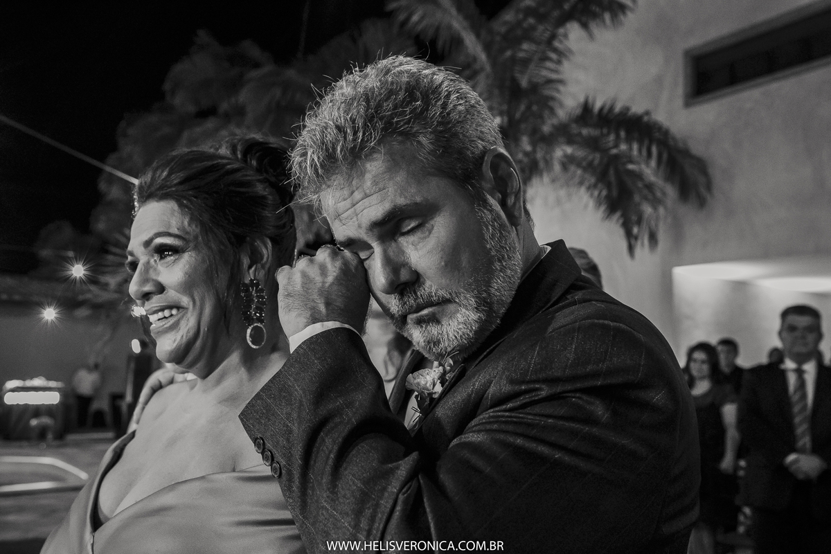 emoção no casamento