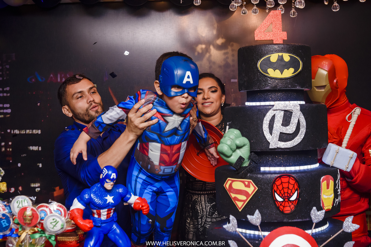 aniversário avengers