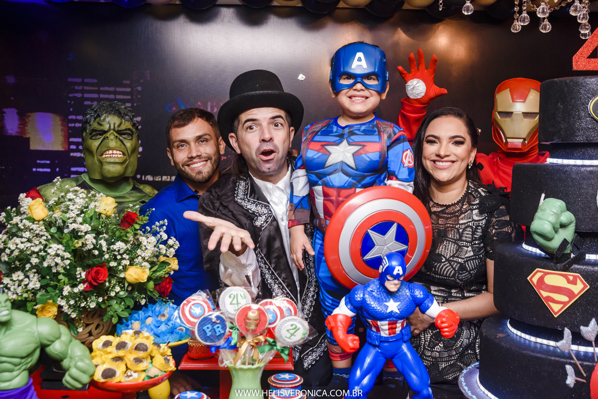 aniversário avengers