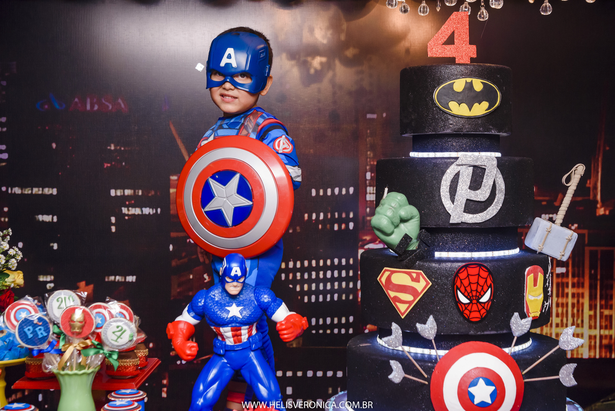 aniversário avengers