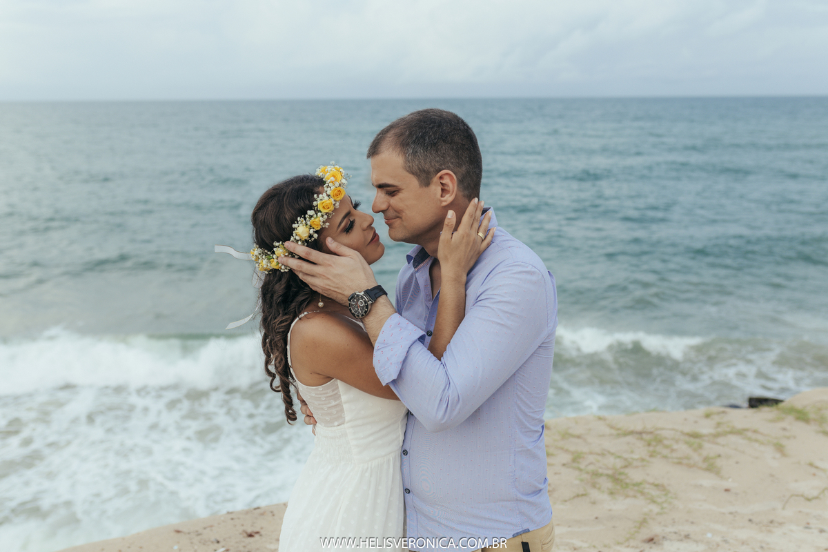 ensaio fotográfico na praia
