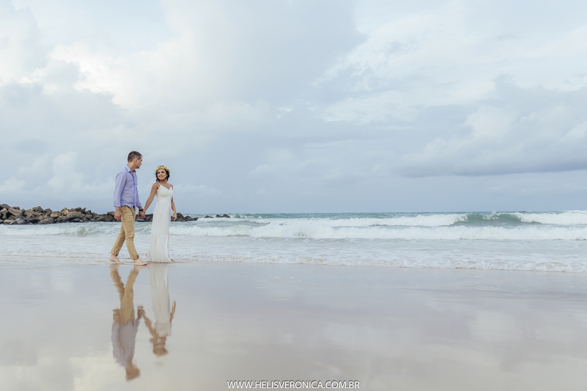 ensaio fotográfico na praia