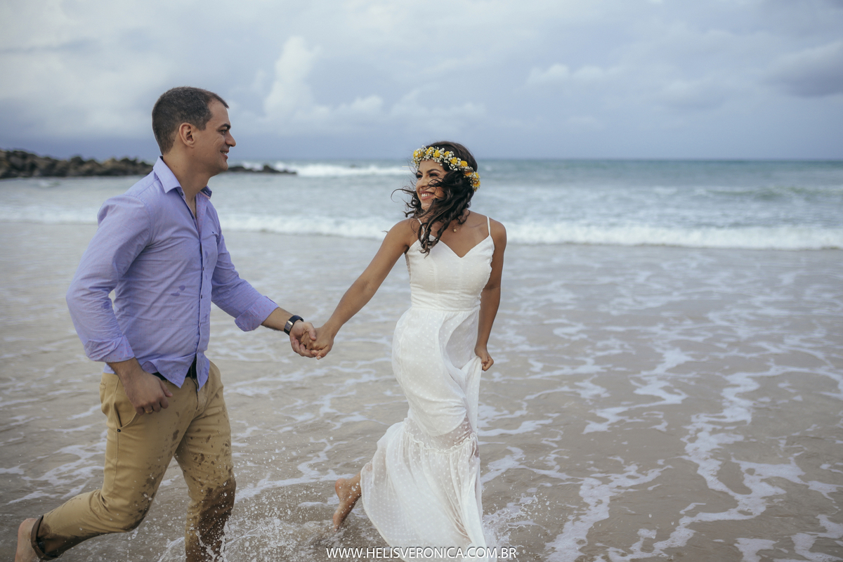 ensaio fotográfico na praia