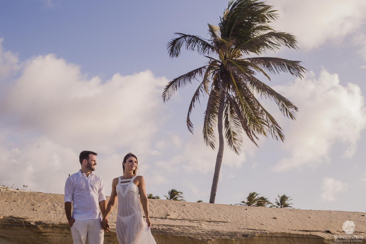 casal na praia, ensaio de casal, pre casamento, pre wedding, Ismael Steffen fotografia