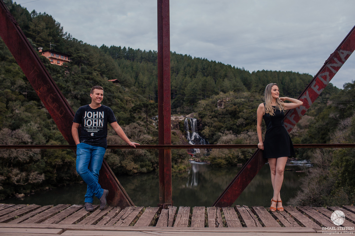 ponte que parece uma pintura