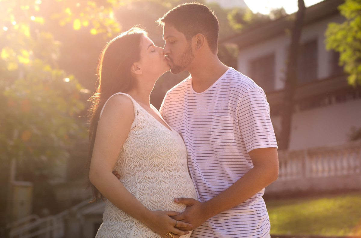 mamãe e papai se beijando na urca