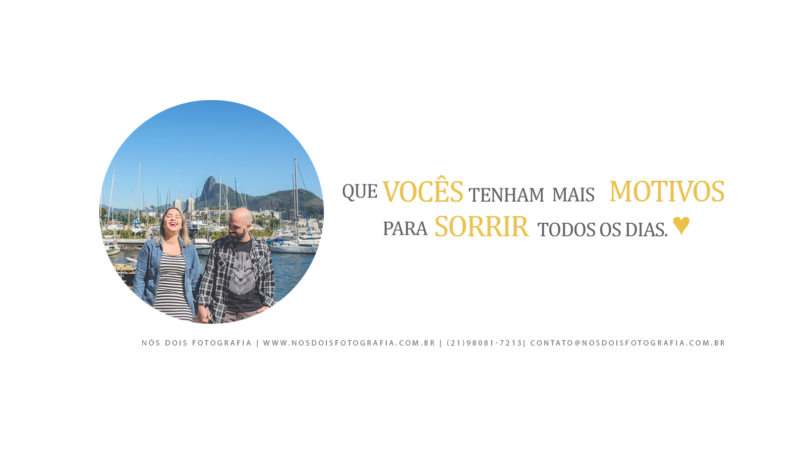 Contate Nós Dois Fotografia - Fotógrafos especializados em Casamento & Família - Rio de Janeiro - RJ