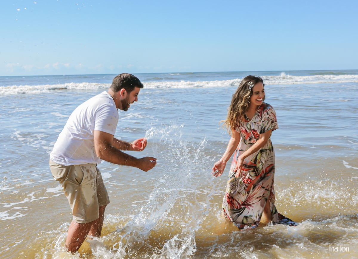Tina fon fotografia+ensaio na praia+pre-weeding+casal+fotos ao nascer do sol+torres 