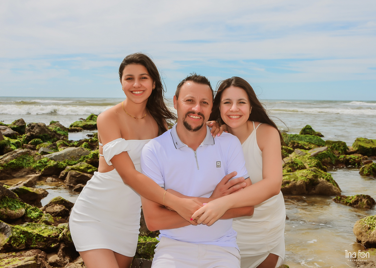 Ensaio família+praia de Torres+Tina Fon Fotografia+bodas de prata