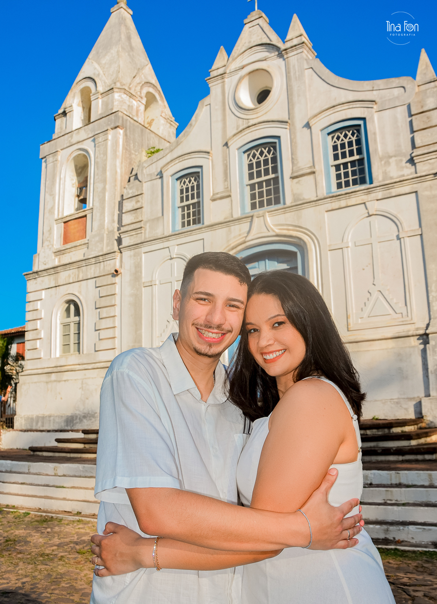 pre wedding+tina fon fotografia+torres+ensaio casal +igreja são domingos