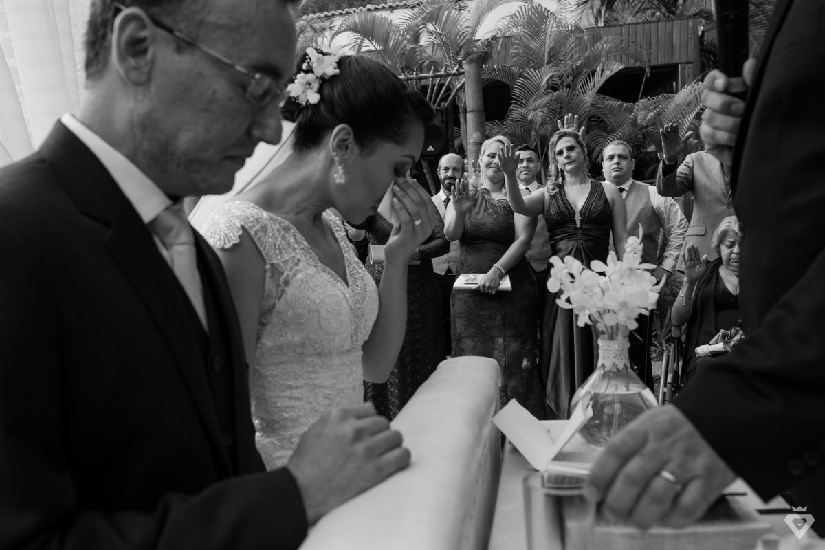 cerimonia de casamento evangelica muito emocionante