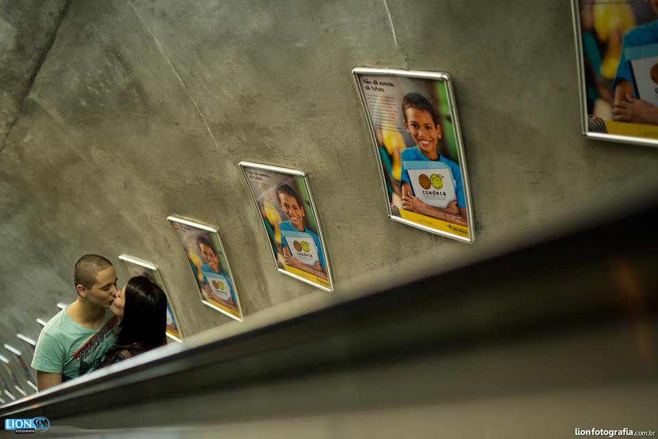 metro prewedding ibirapuera fotografo sao paulo casal casamento