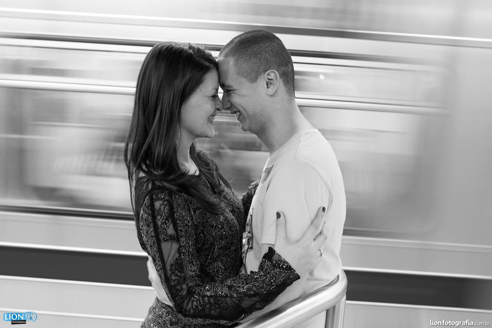 metro prewedding ibirapuera fotografo sao paulo casal casamento