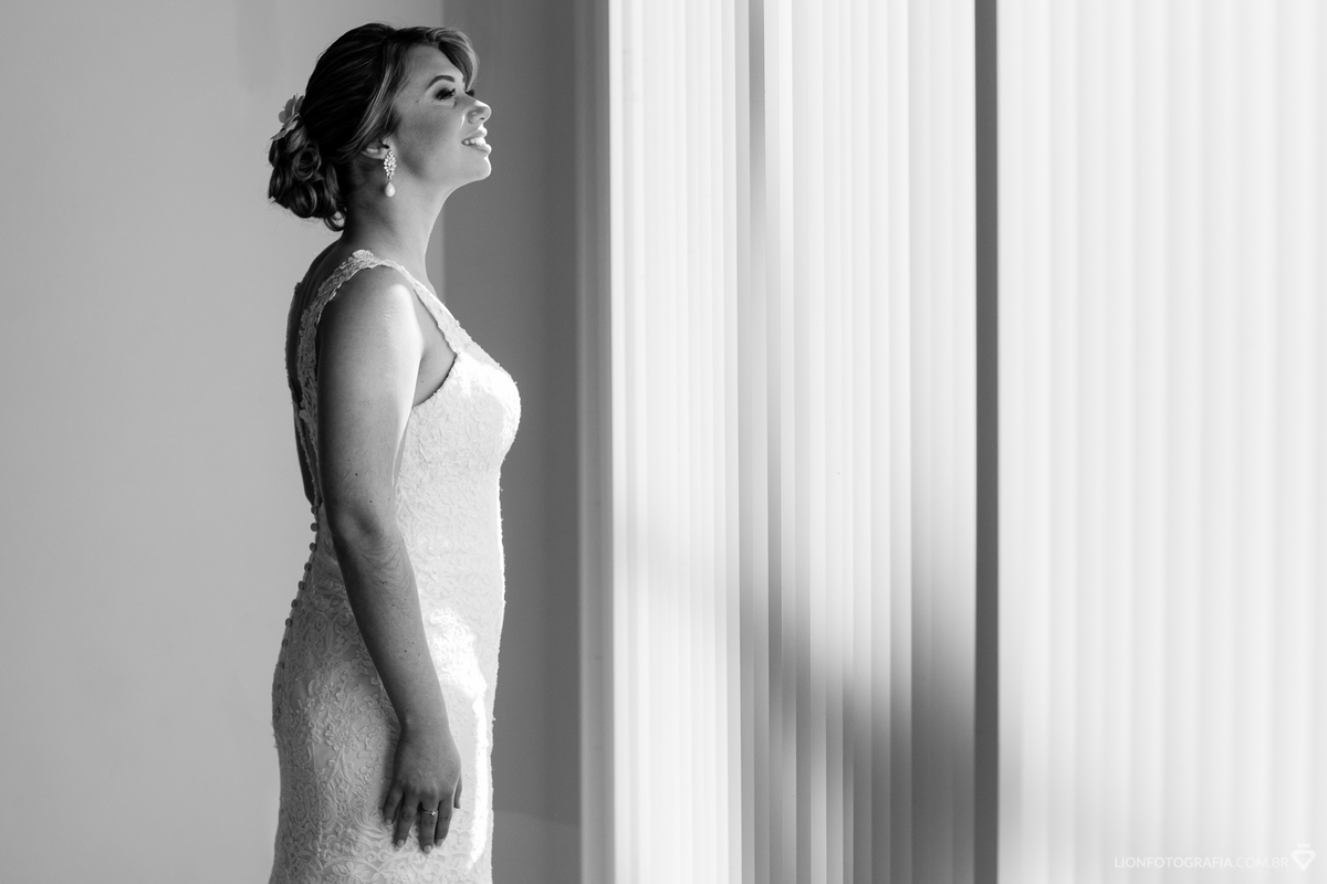 retrato da noiva pronta para casar