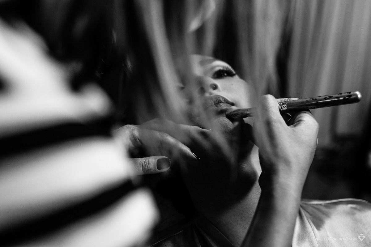 maquiagem de debutante