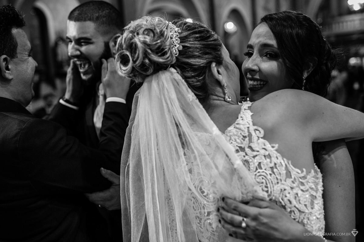 abraços na cerimonia