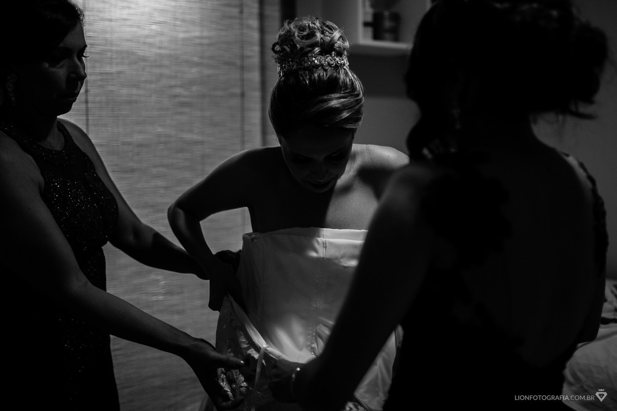 vestido da noiva makig of