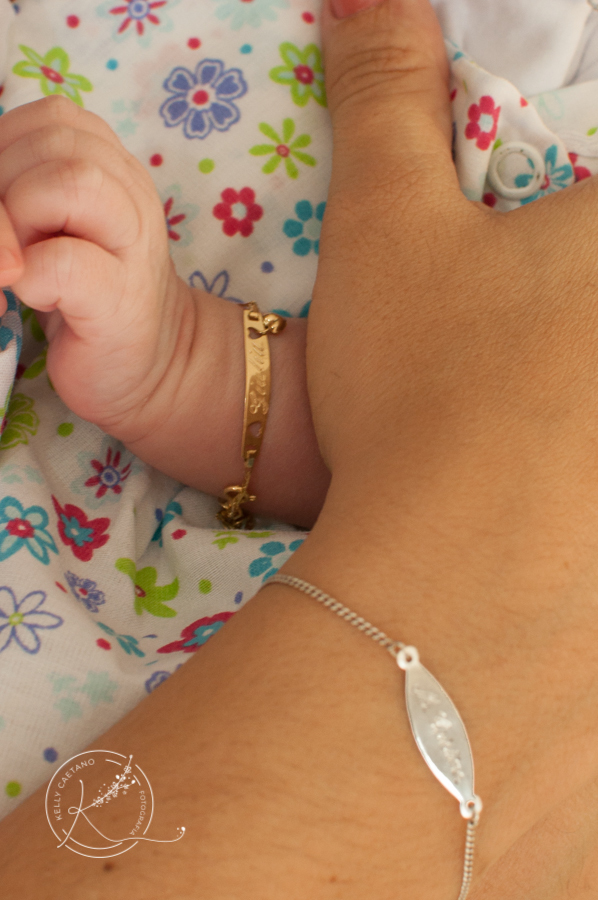 Detalhes da recém nascida