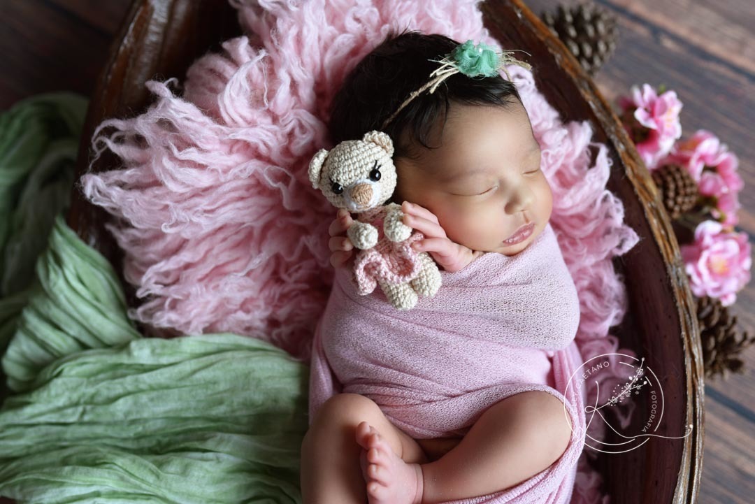 Book Newborn com amigurumi