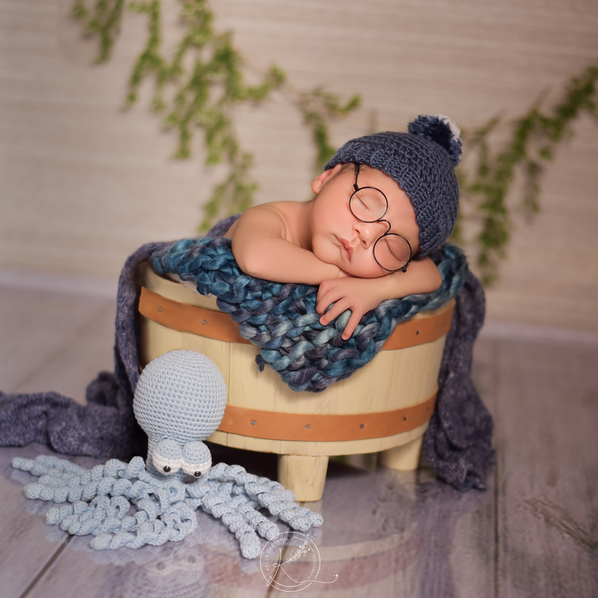 Newborn com amigurumi| Recem nascido com amigurumi