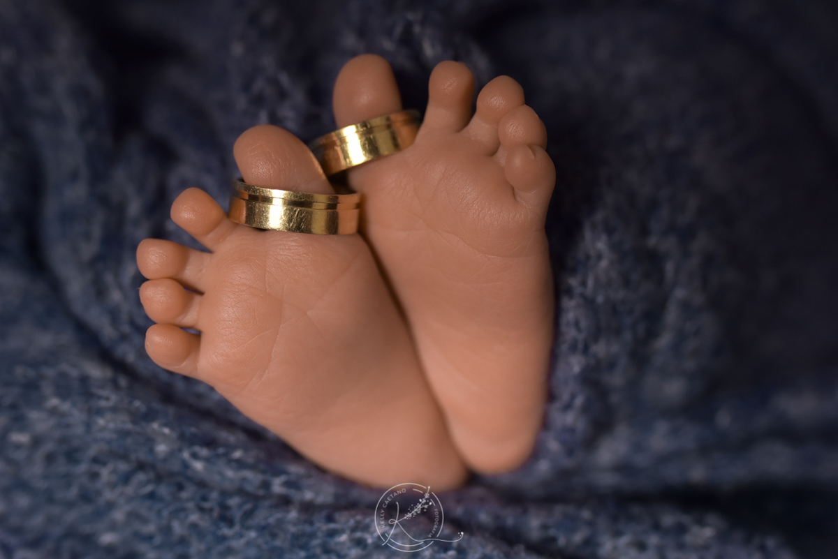 pezinho com alianças
