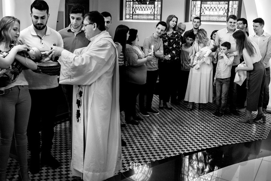 batizado na igreja católica; riozinho, rs