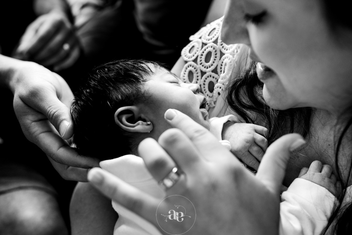 fotos documentais do bebe em casa