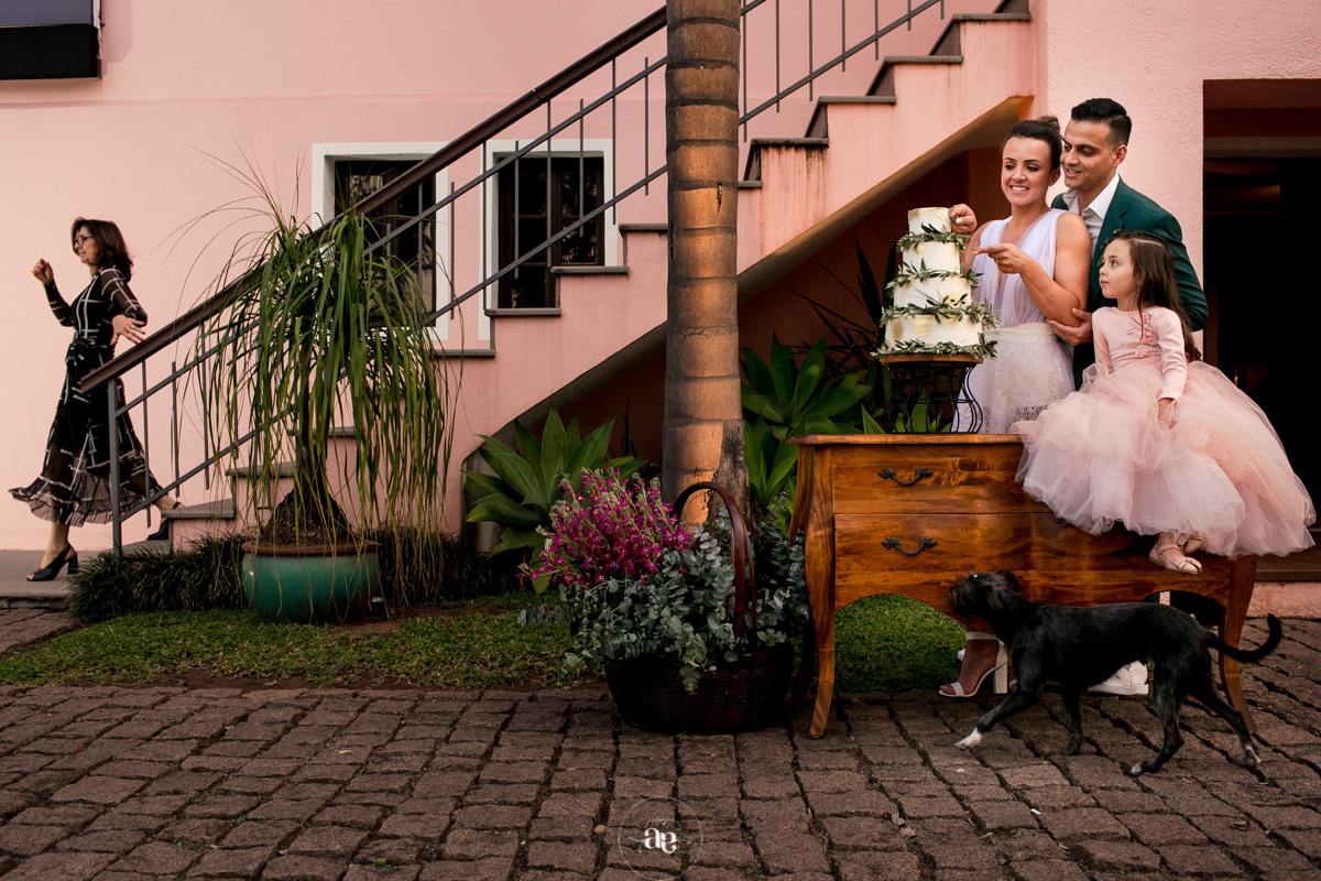 festa de casamento em casa
