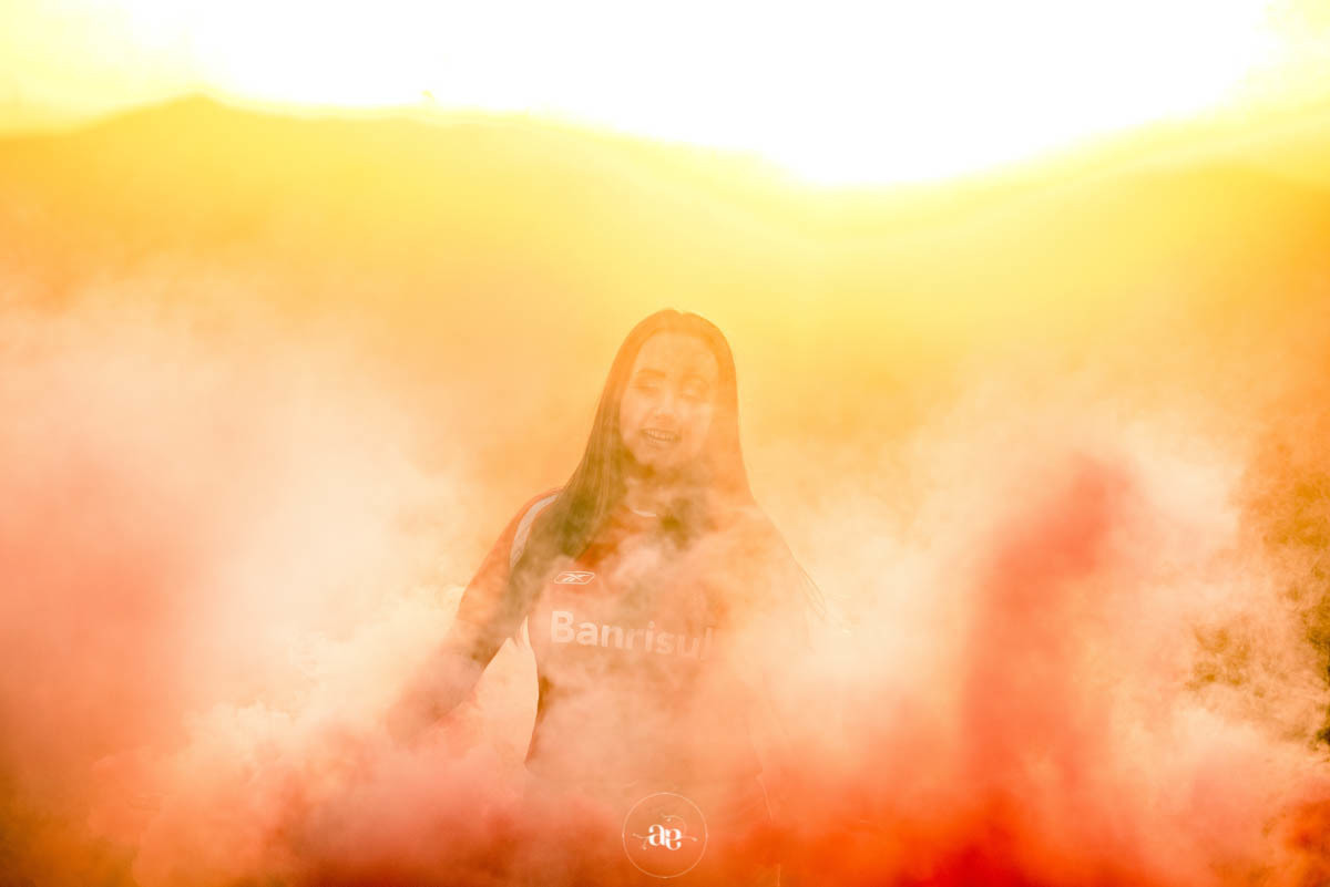 fotos de quinze anos com fumaça