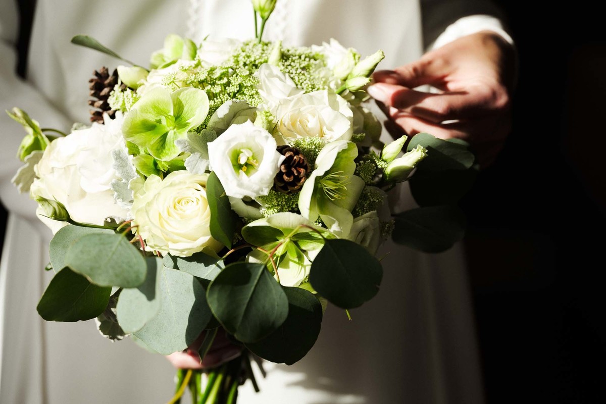 flores noiva fotografia de casamento portugal