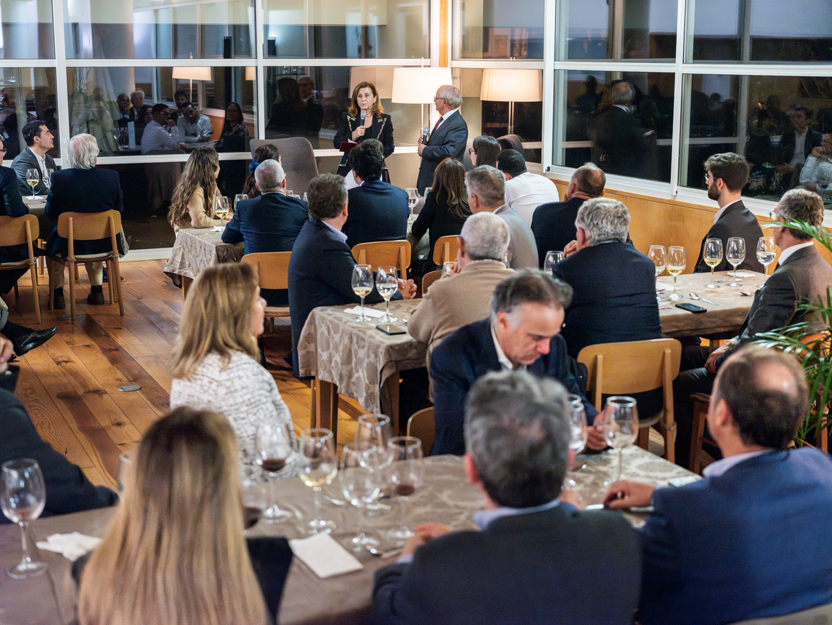 Momento de descontração entre sessões do evento