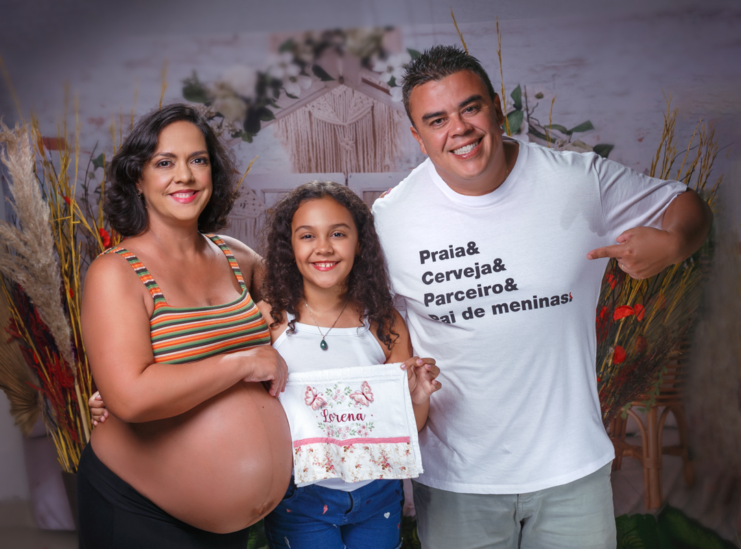 book gestacional fotográfico em estúdio espera de Lorena 