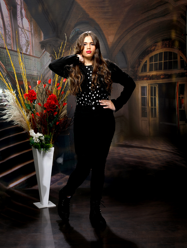 ensaio temática descontraído 15 anos em estúdio-realengo