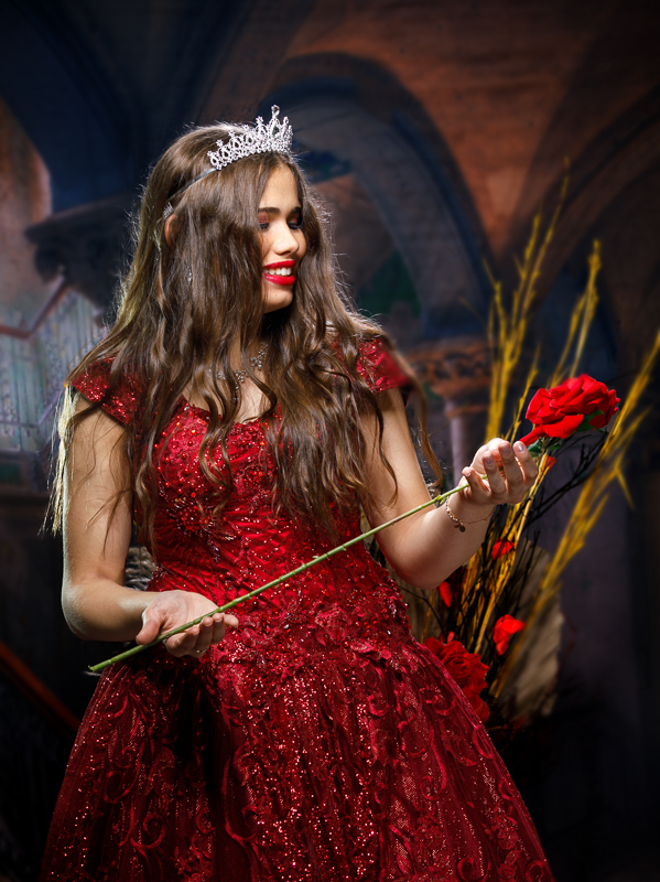 book fotográfico debutante em estúdio-realengo-rj