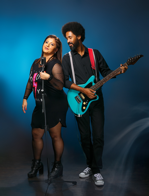 Banda Firmino e Fabi Goulart-rj-book fotográfico em estúdio em realengo