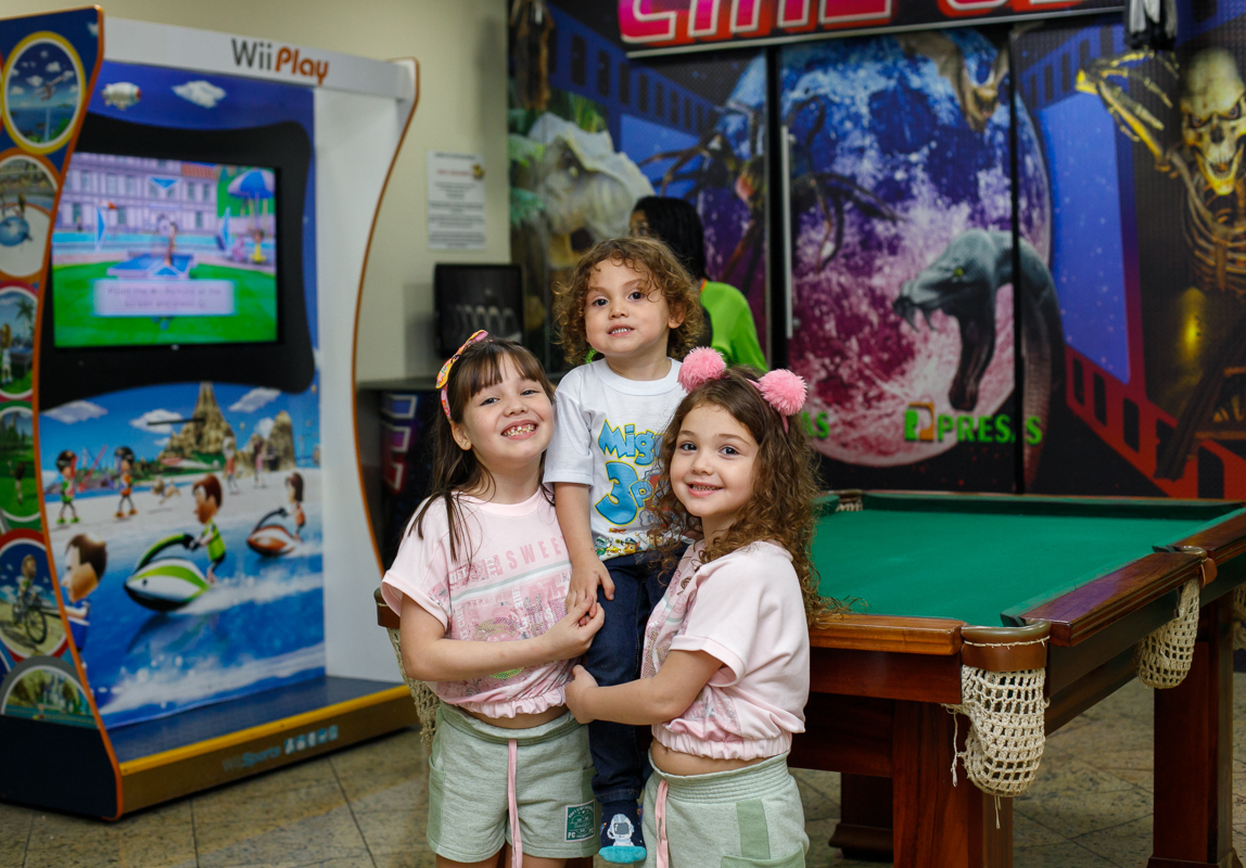irmãos festa de 3 anos do miguel-patrulha canina-rj