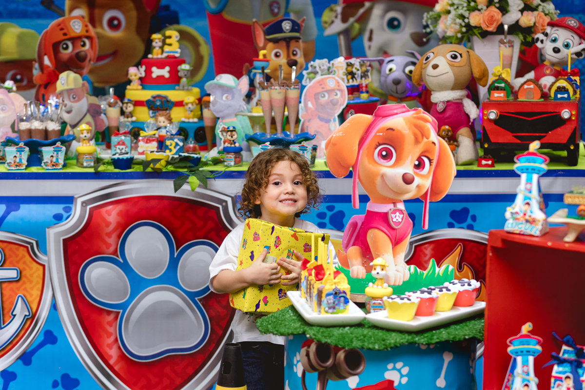 decoração mesa-patrulha canina-salão clima de festa-rj-vila da penha