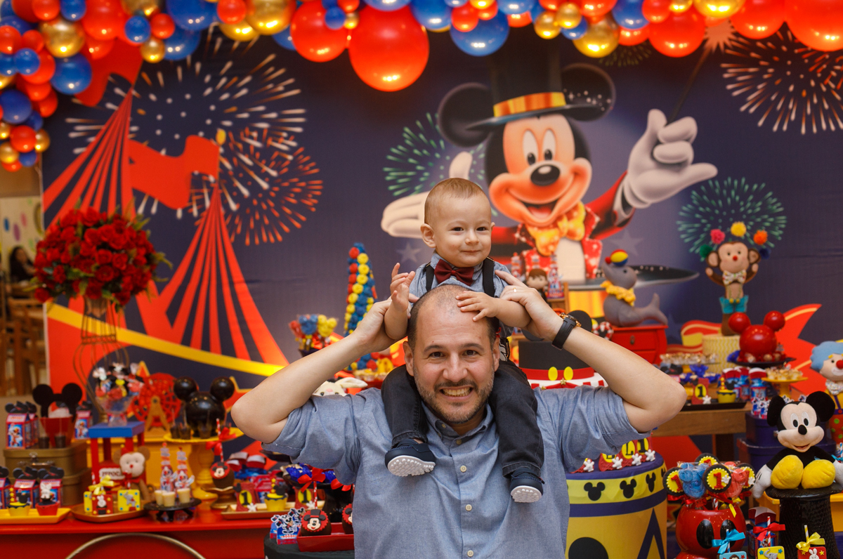 festa-aniversário-1 ano Mickey no circo