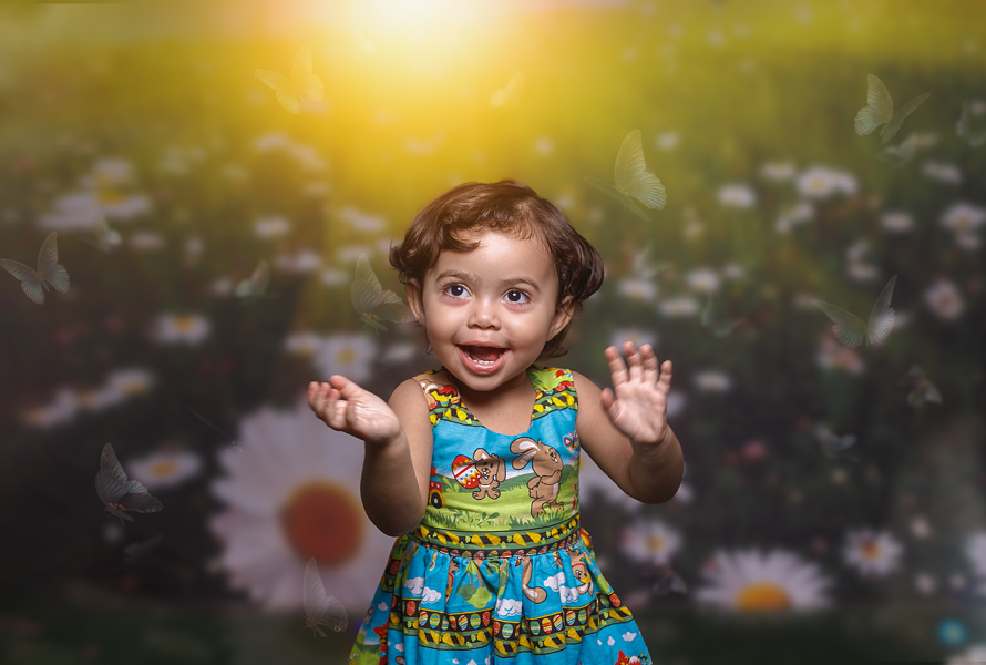 fotografia infantil-ensaio em estúdio rj-book fotográfico-temático- Os Simpson-realengo-rj