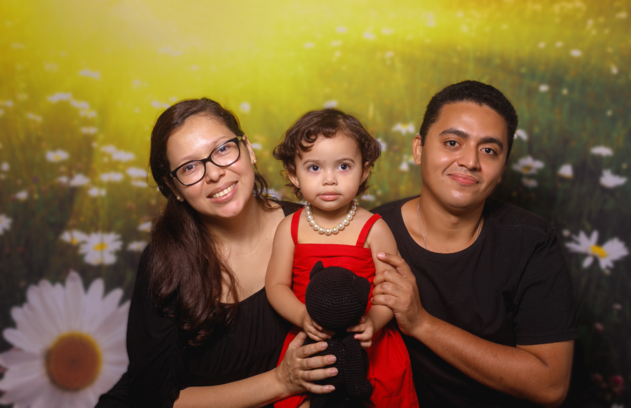 foto de família-ensaios fotográficos estúdio-rj-tema lisa Simpson