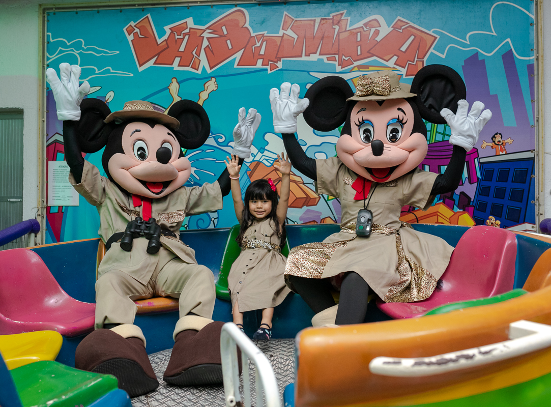 animação de festas  com o personagem vivo mickey e minie-festa infantil- 4 anos da Helena- espaço dos sonhos-vila valqueire