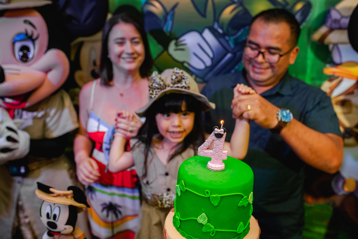 decoração mesa tema mickei safari-festa infantil- espaço dos sonhos-vila valqueire