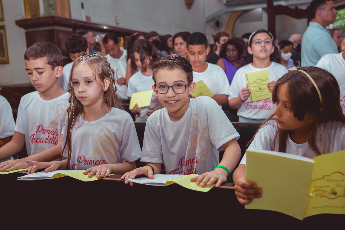 1ª comunhão -eucaristia- Rafael-Igreja São Sebastião-Vila Militar-rj