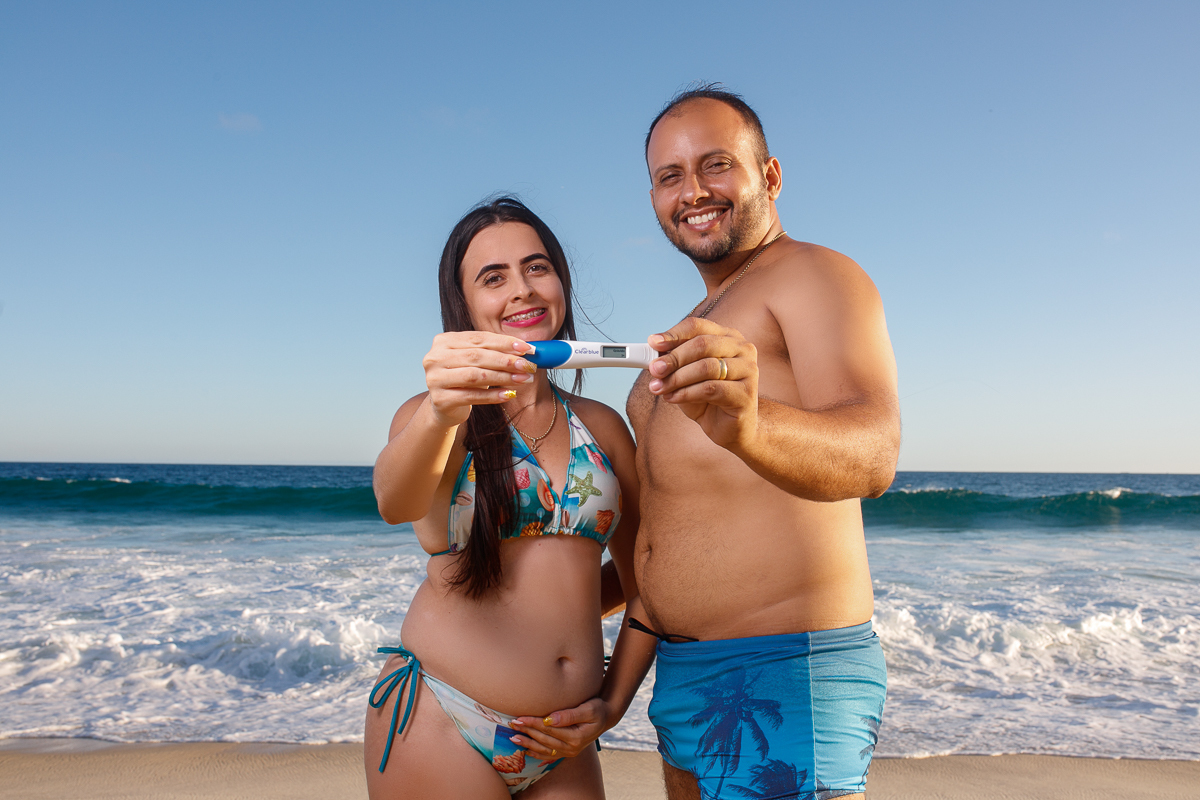 fotografia ensaio de gestante externo na prainha-rj