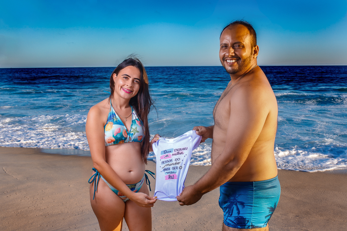 fotografia ensaio de gestante externo na prainha-rj