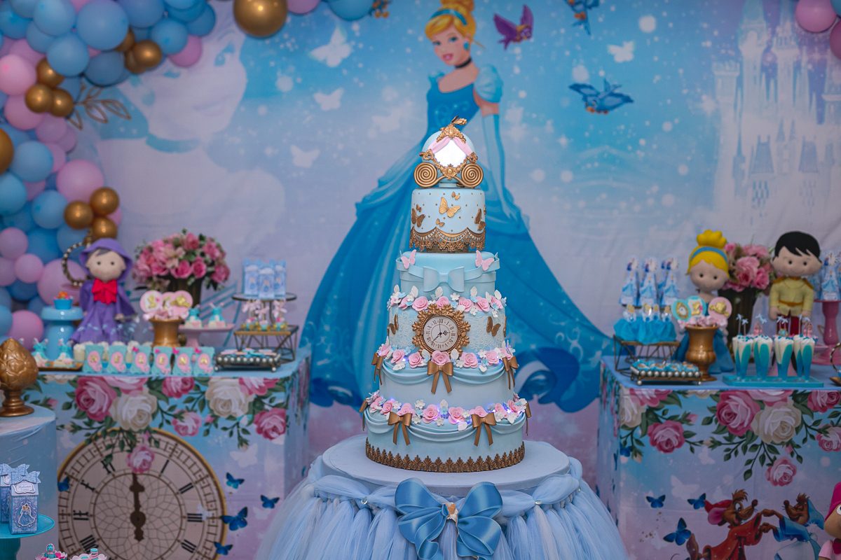 5 anos da Helena- Cinderela-Aquarela Buffet infantil-Bangu