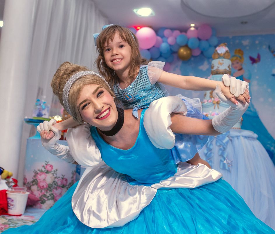 personagens vivos-festa infantil-cinderela-rj