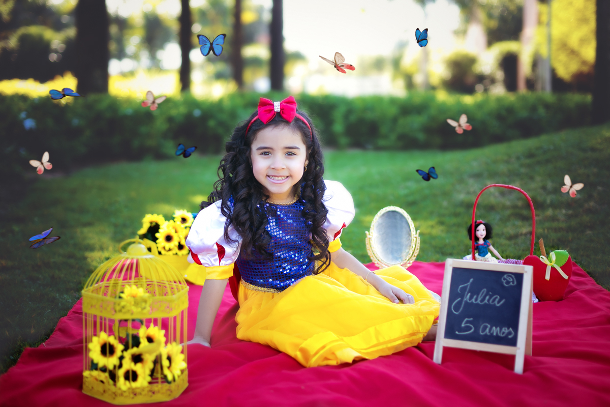 Ensaio fotográfico externo infantil